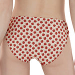 Cute Apple Pattern Print Women's Panties