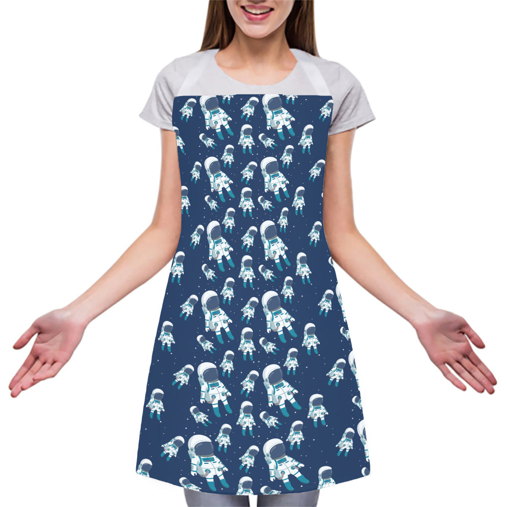 Cute Astronaut Pattern Print Adjustable Apron