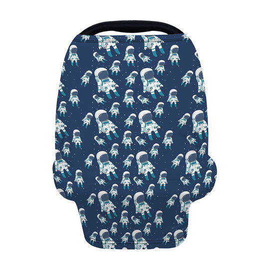 Cute Astronaut Pattern Print Baby Seat Cover