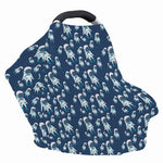 Cute Astronaut Pattern Print Baby Seat Cover