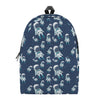 Cute Astronaut Pattern Print Backpack