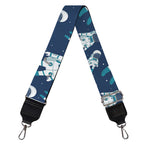 Cute Astronaut Pattern Print Bag Strap