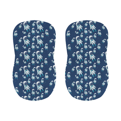 Cute Astronaut Pattern Print Bar Stool Covers