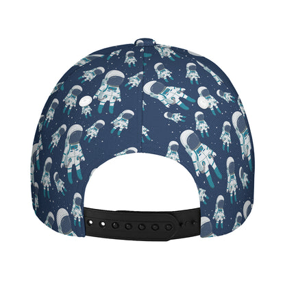 Cute Astronaut Pattern Print Baseball Cap