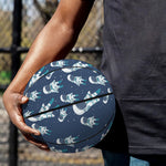 Cute Astronaut Pattern Print Basketball
