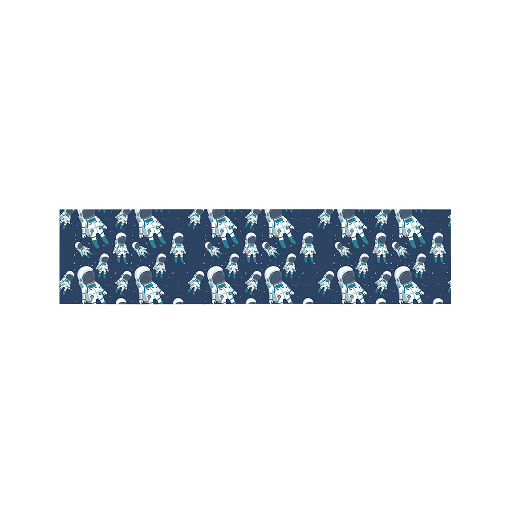 Cute Astronaut Pattern Print Bed Runner