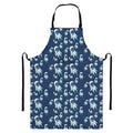 Cute Astronaut Pattern Print Bib Apron With Pocket