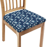 Cute Astronaut Pattern Print Chair Cushion Cover