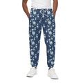 Cute Astronaut Pattern Print Cotton Sweatpants