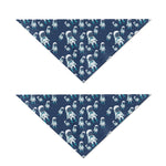 Cute Astronaut Pattern Print Dog Bandana