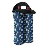 Cute Astronaut Pattern Print Double Neoprene Wine Tote