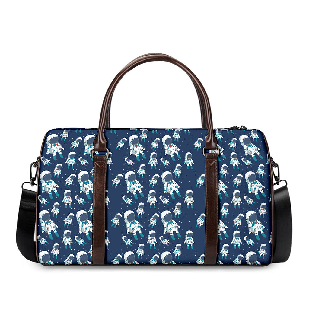 Cute Astronaut Pattern Print Duffle Bag