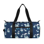 Cute Astronaut Pattern Print Gym Bag
