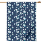 Cute Astronaut Pattern Print House Flag