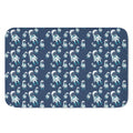 Cute Astronaut Pattern Print Indoor Door Mat