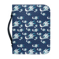 Cute Astronaut Pattern Print Leather Bible Cover