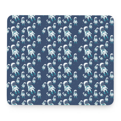 Cute Astronaut Pattern Print Mouse Pad