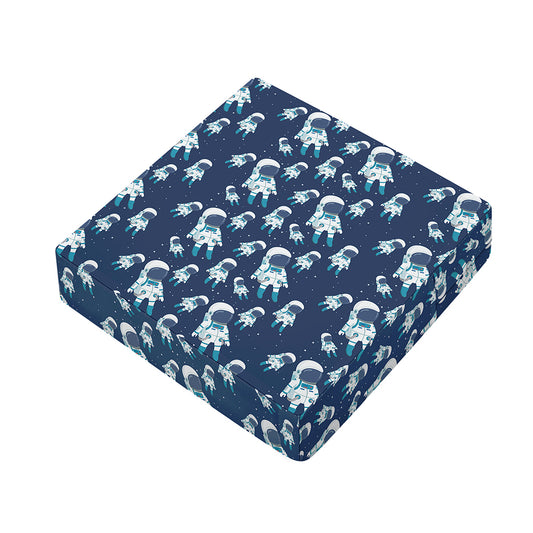 Cute Astronaut Pattern Print Outdoor Seat Cushion Cover