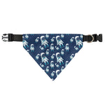 Cute Astronaut Pattern Print Over The Collar Dog Bandana