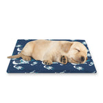 Cute Astronaut Pattern Print Pet Cooling Mat Cover