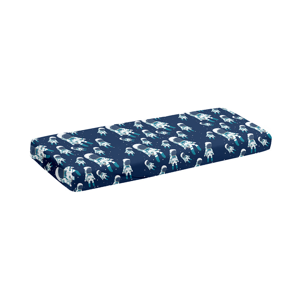 Cute Astronaut Pattern Print Piano Keyboard Cover