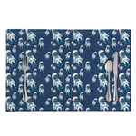 Cute Astronaut Pattern Print Placemat