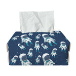 Cute Astronaut Pattern Print Rectangle Tissue Box Cover