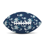Cute Astronaut Pattern Print Rugby Ball