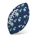 Cute Astronaut Pattern Print Rugby Ball