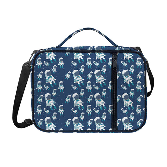 Cute Astronaut Pattern Print Shoulder Strap Bible Bag