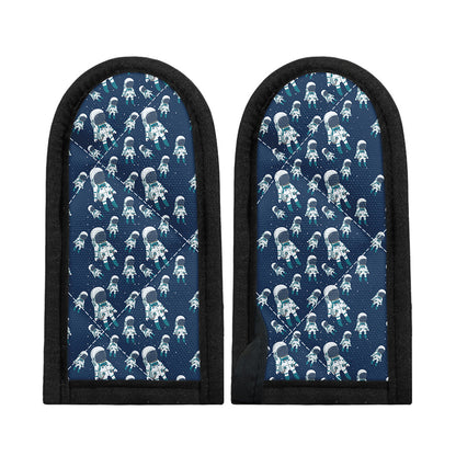 Cute Astronaut Pattern Print Skillet Handle Cover