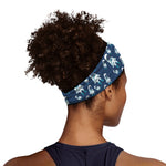 Cute Astronaut Pattern Print Sports Headband
