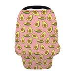 Cute Avocado Pattern Print Baby Seat Cover