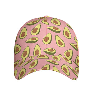 Cute Avocado Pattern Print Baseball Cap