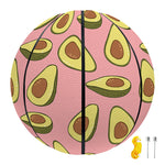 Cute Avocado Pattern Print Basketball