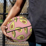 Cute Avocado Pattern Print Basketball