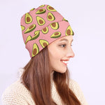Cute Avocado Pattern Print Beanie