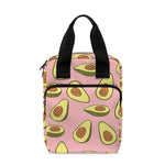 Cute Avocado Pattern Print Bible Tote Bag