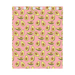 Cute Avocado Pattern Print Curtain