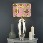 Cute Avocado Pattern Print Drum Lamp Shade