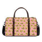 Cute Avocado Pattern Print Duffle Bag