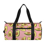 Cute Avocado Pattern Print Gym Bag