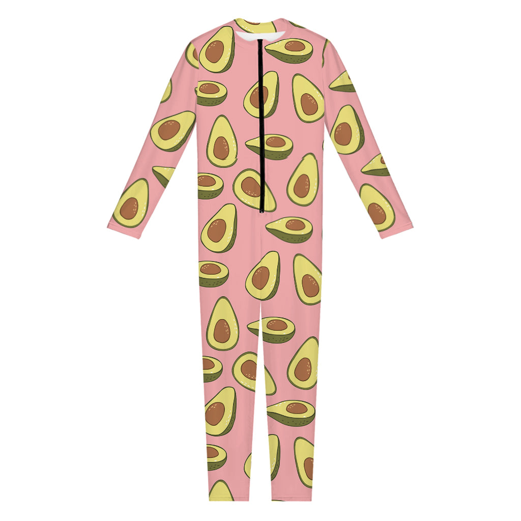 Cute Avocado Pattern Print Jumpsuit