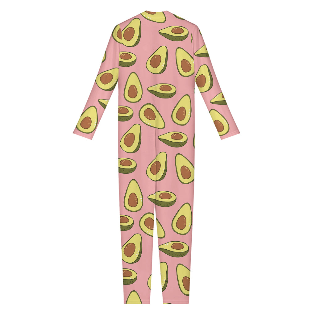 Cute Avocado Pattern Print Jumpsuit