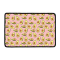 Cute Avocado Pattern Print Kitchen Mat
