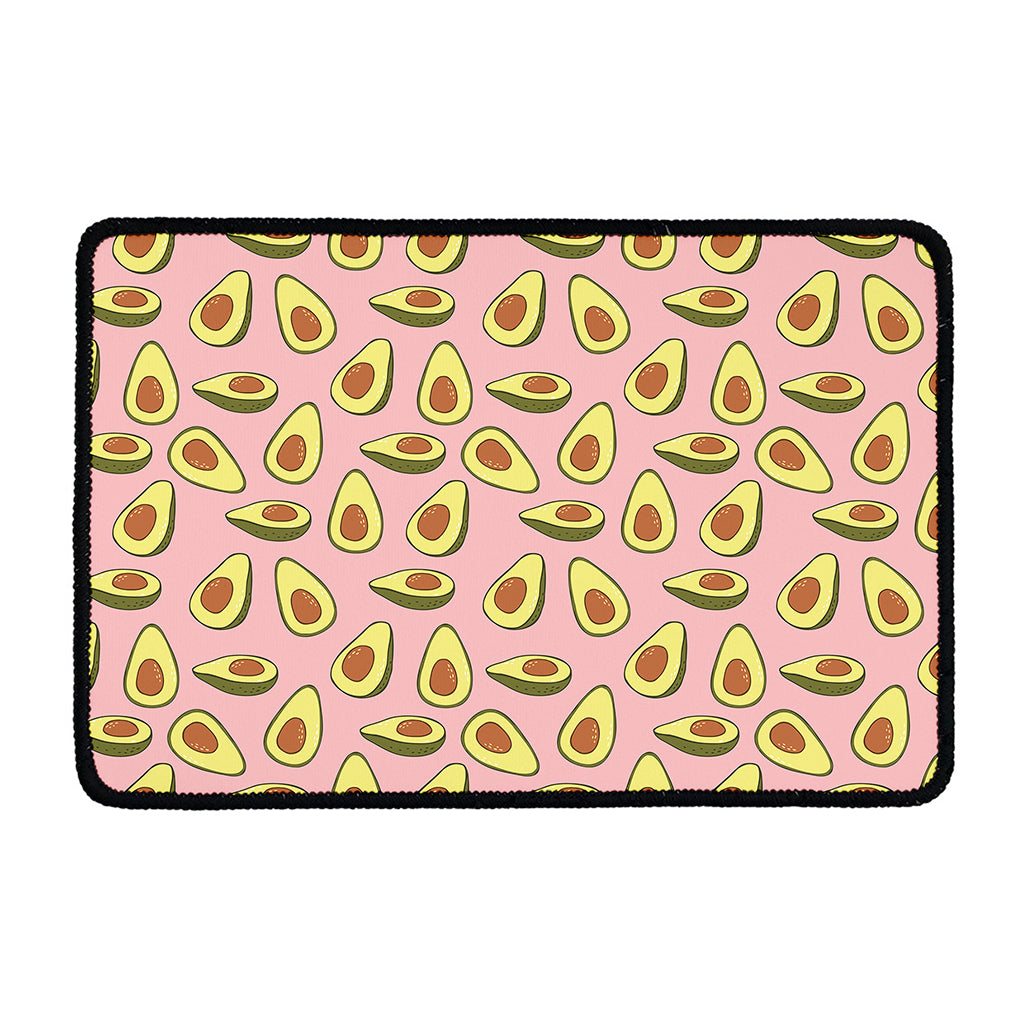 Cute Avocado Pattern Print Kitchen Mat