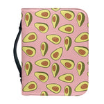 Cute Avocado Pattern Print Leather Bible Cover