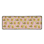 Cute Avocado Pattern Print Long Kitchen Mat