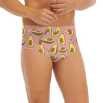 Cute Avocado Pattern Print Men's Briefs