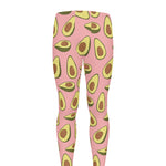 Cute Avocado Pattern Print Men's leggings